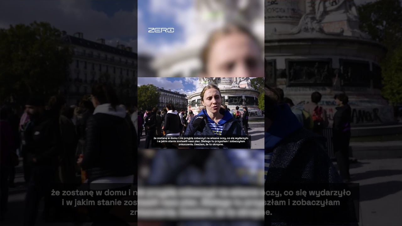 FRANCUZI O ZAMIESZKACH W PARYŻU