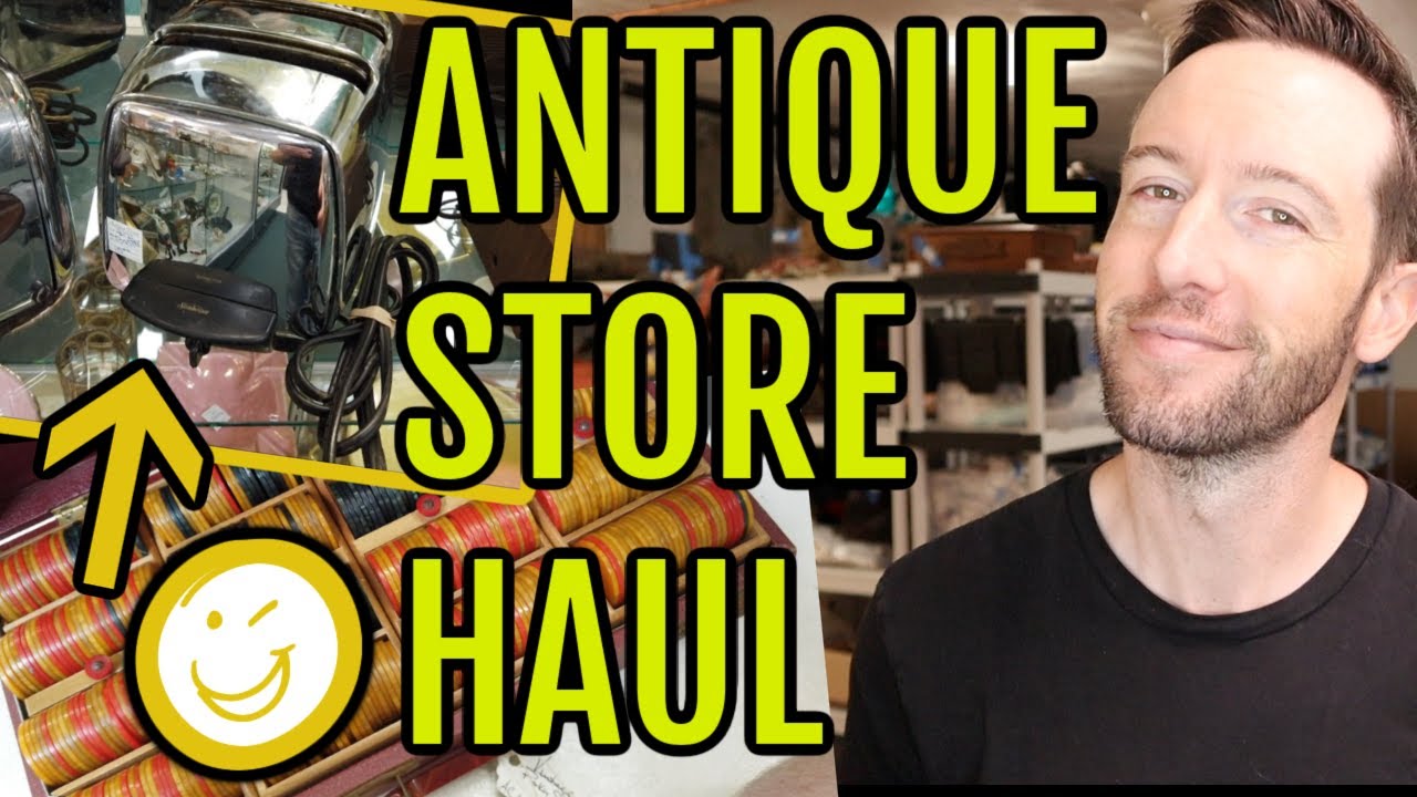 Antique Store Finds! Learn to spot This $300 Toaster! Buying Reselling Flipping Online haul Video!