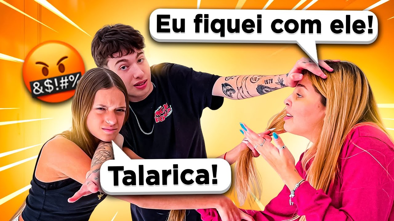 A EX NAMORADA DELE VEIO NA MINHA CASA