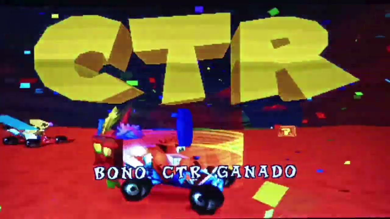 CTR: Crash Team Racing - (Ps1) Glacier Park 🗻 || Gameplay 🏁