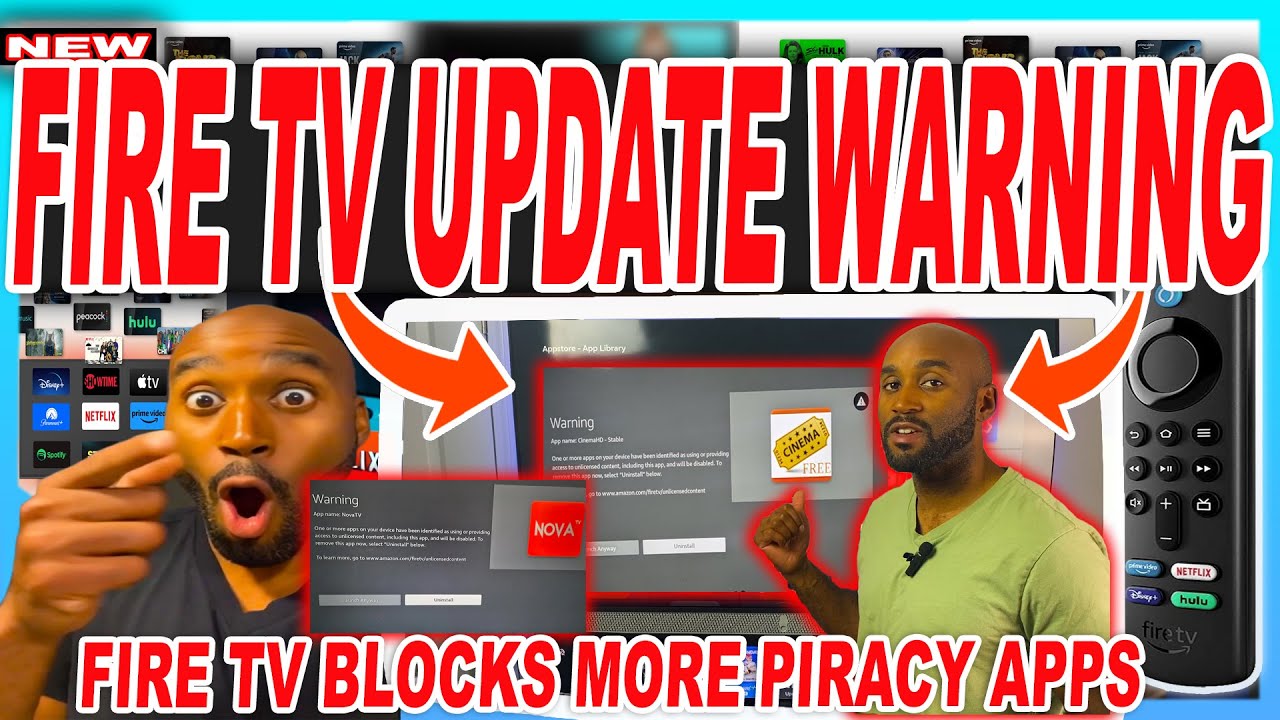 Продолжается атака на Fire TV &mdash; заблокировано ещё больше приложений! Проверьте свои как можно скорее