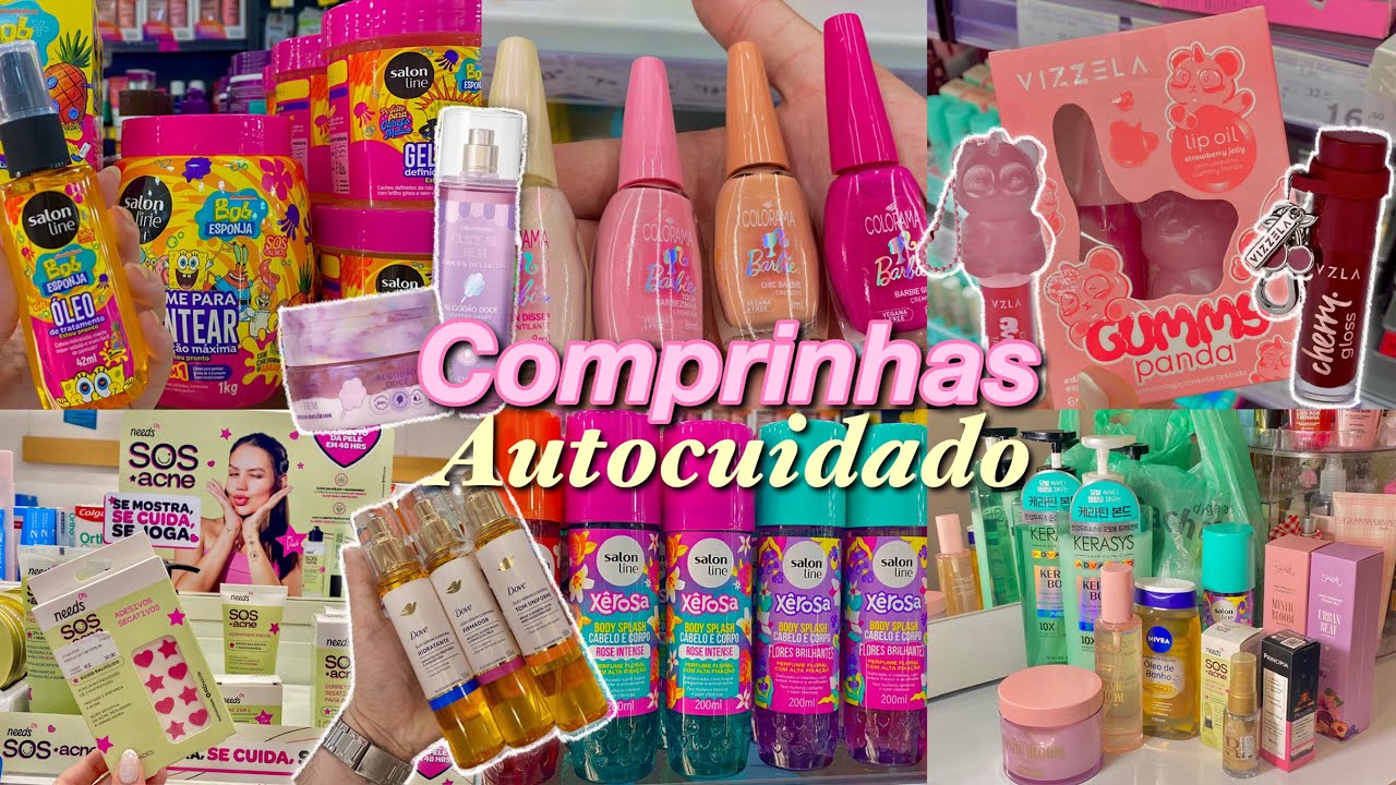 Comprinhas de autocuidado| •Perfumaria•Farmácia|#skincare#cabelo#autocuidado#comprinhas 