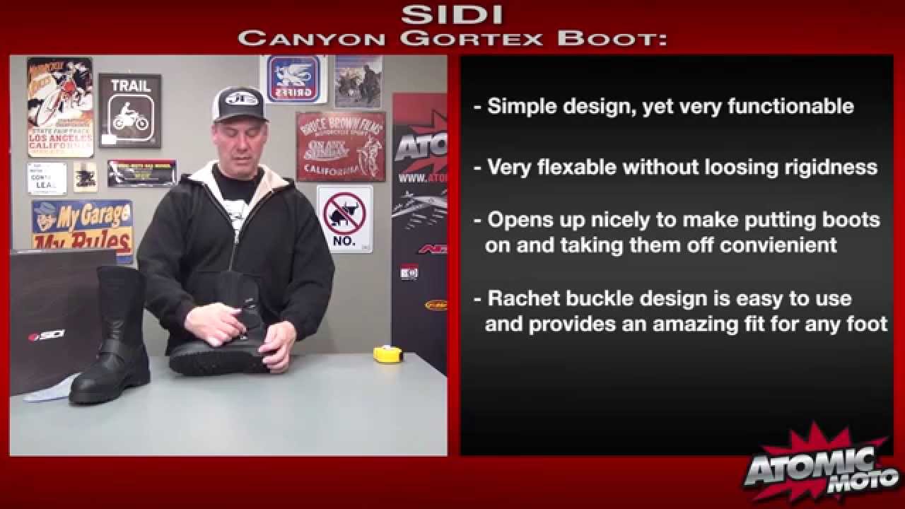 Sidi Canyon Gore-Tex Boot Review by Atomic-Moto