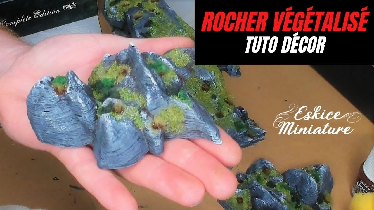 Rocher végétalisé - TUTO Décor