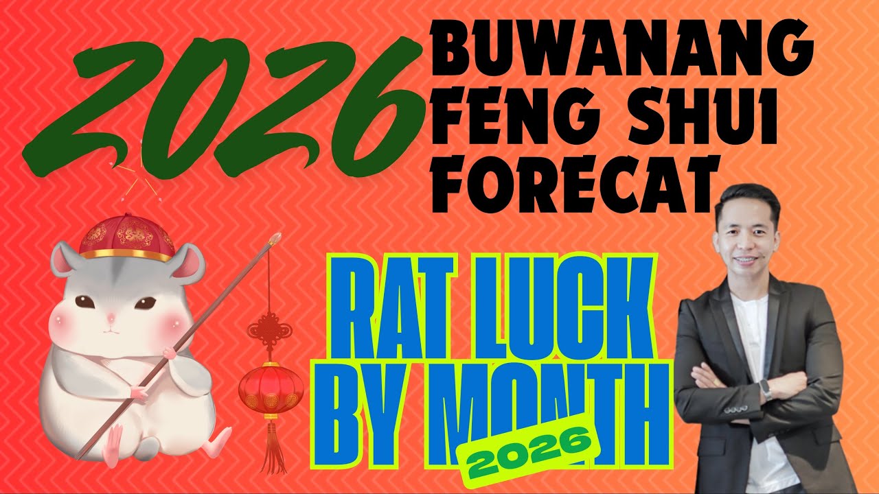 2026 BUWANANG RAT ZODIAC FENG SHUI FORECAST | RAT MONTHLY FENG SHUI FORECAST