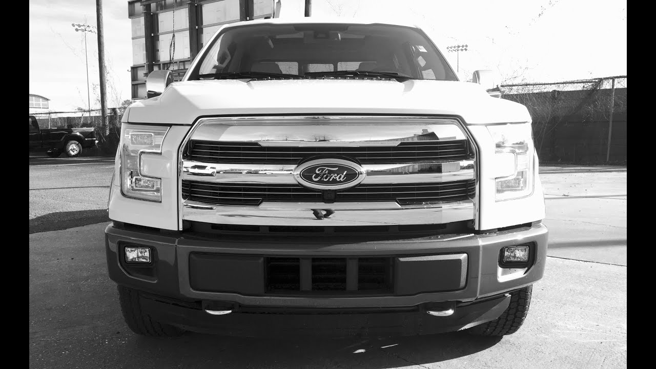 Полный обзор Ford F-150 Lariat 4x4 Supercrew 3.5L V6 Ecoboost 2015 года выпуска / Запуск / Выхлоп