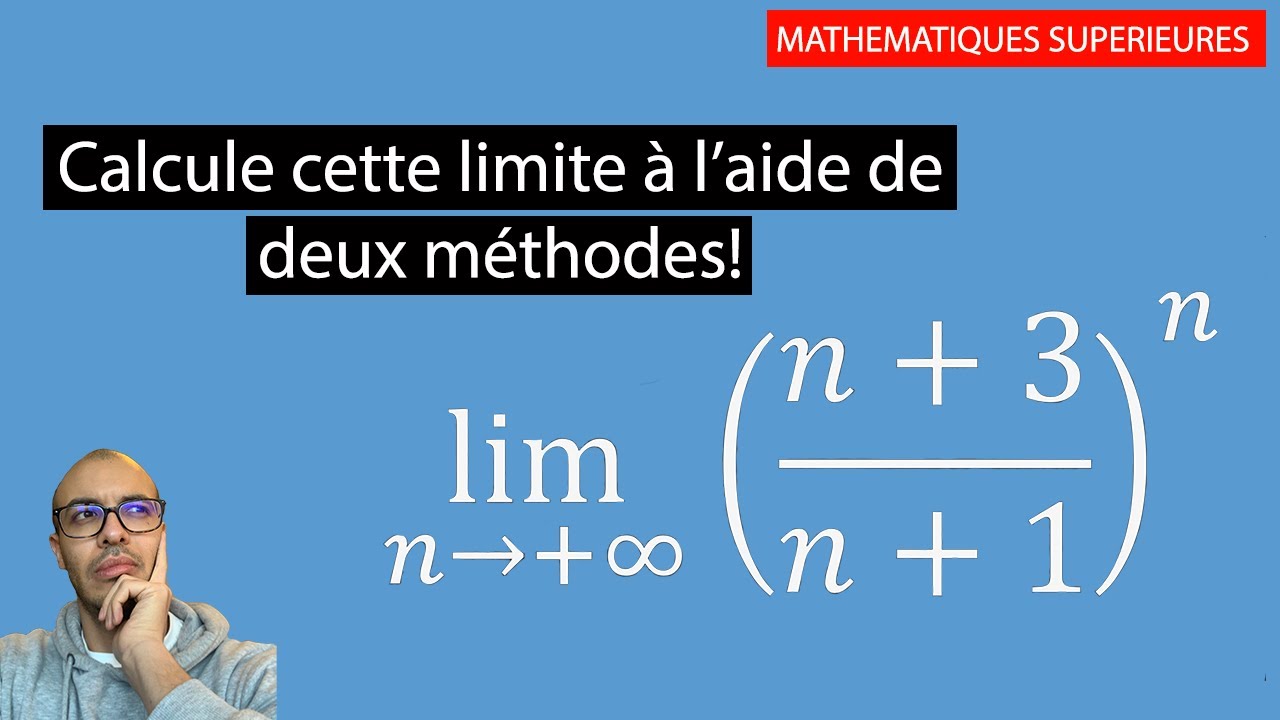 Limite d'une suite et exposant - développement limité