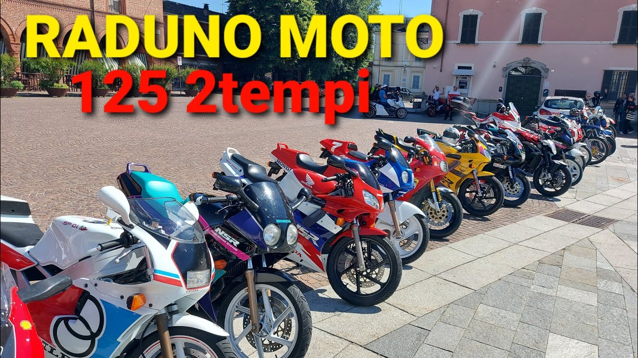 Tutte le 125 due tempi anni '80 e '90 con i nostalgici delle 125 2t