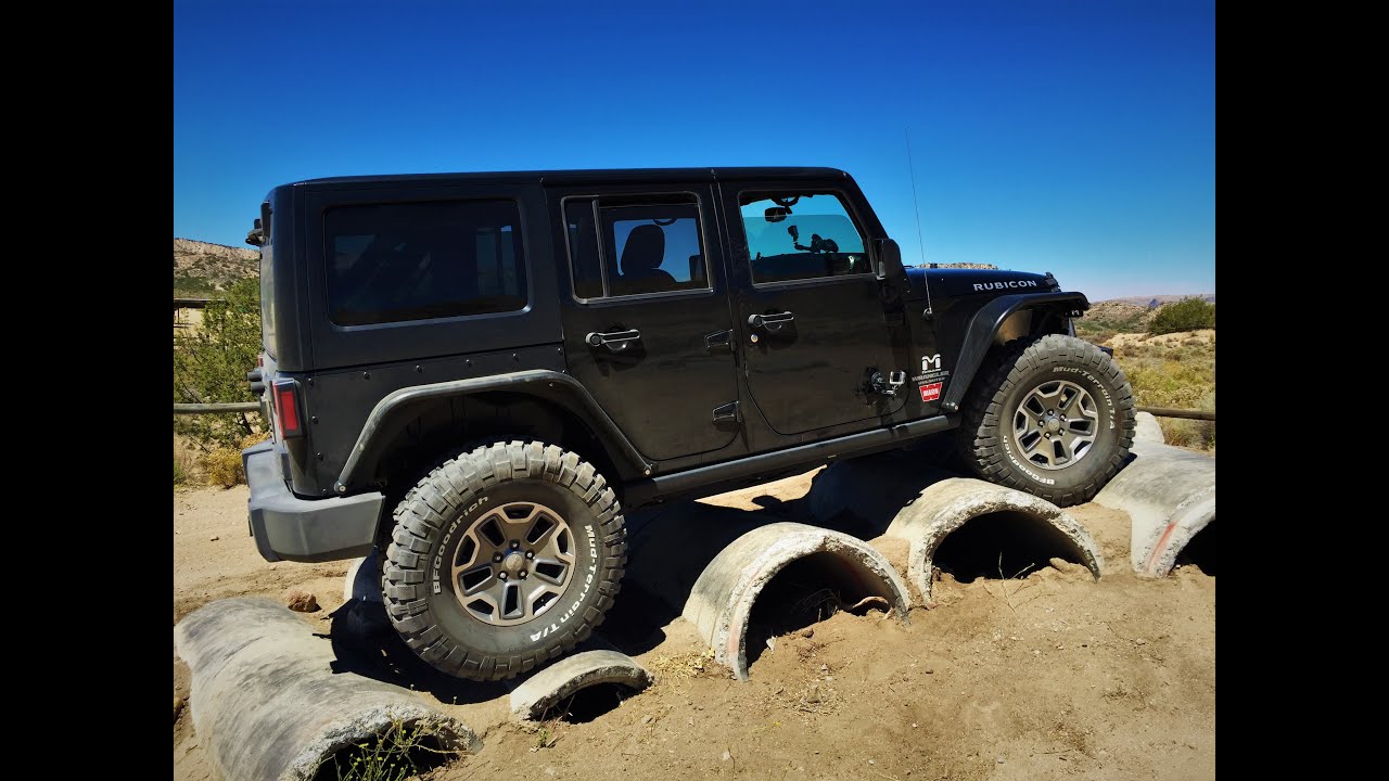 DIY Jeep JKU Spring Spacers Bump Stops and 4 Wheeling
