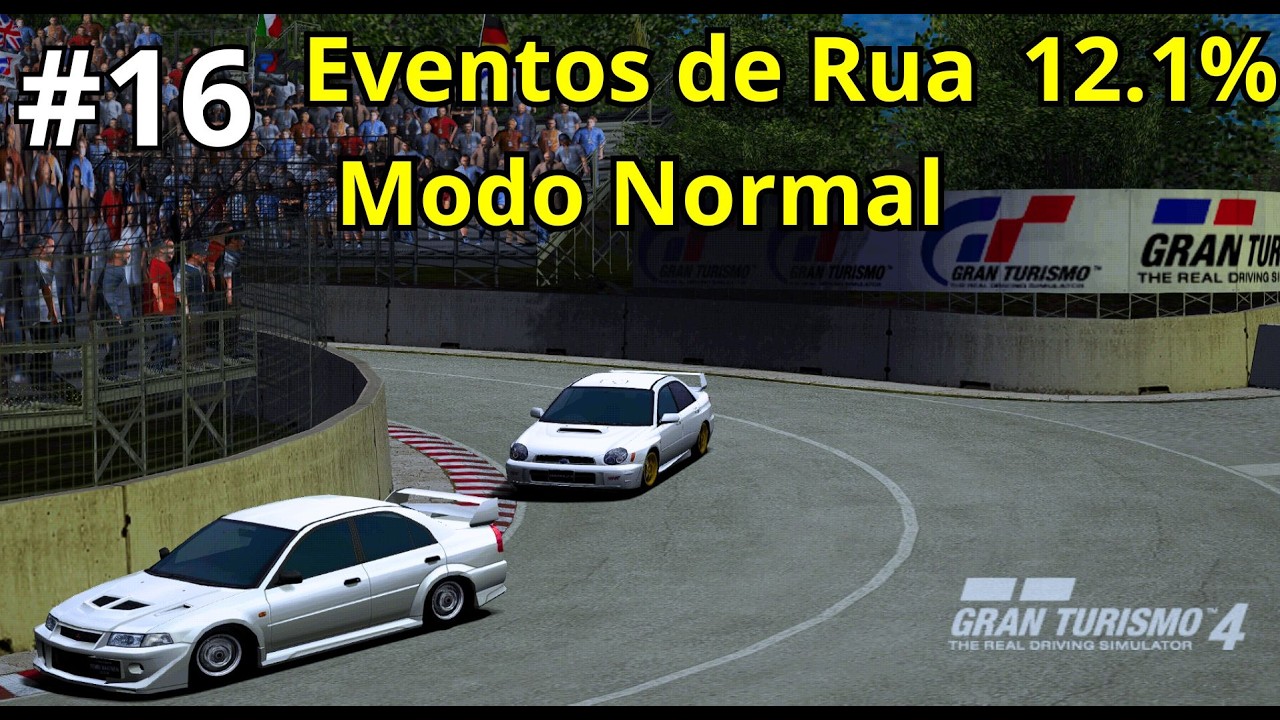 Correndo nos Eventos de Rua Modo Normal no Gran Turismo 4 SPEC II