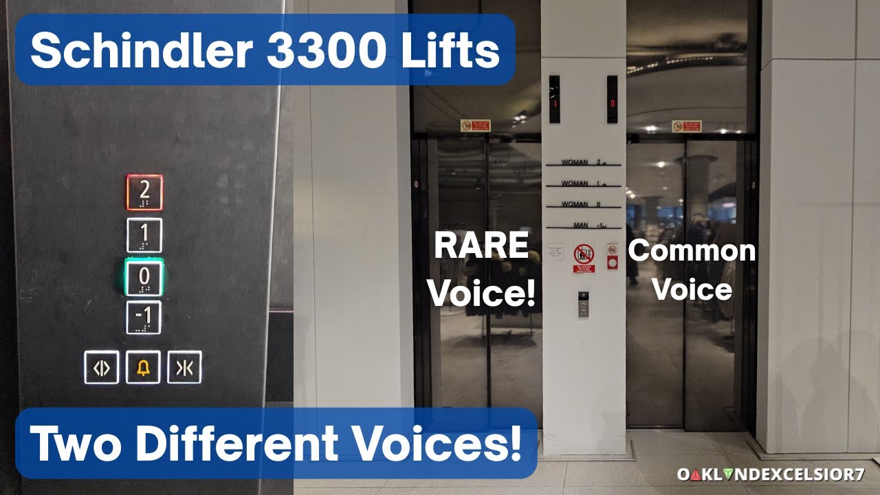 Rare Voice! | Schindler 3300 Lifts at ZARA East Oxford Street, London