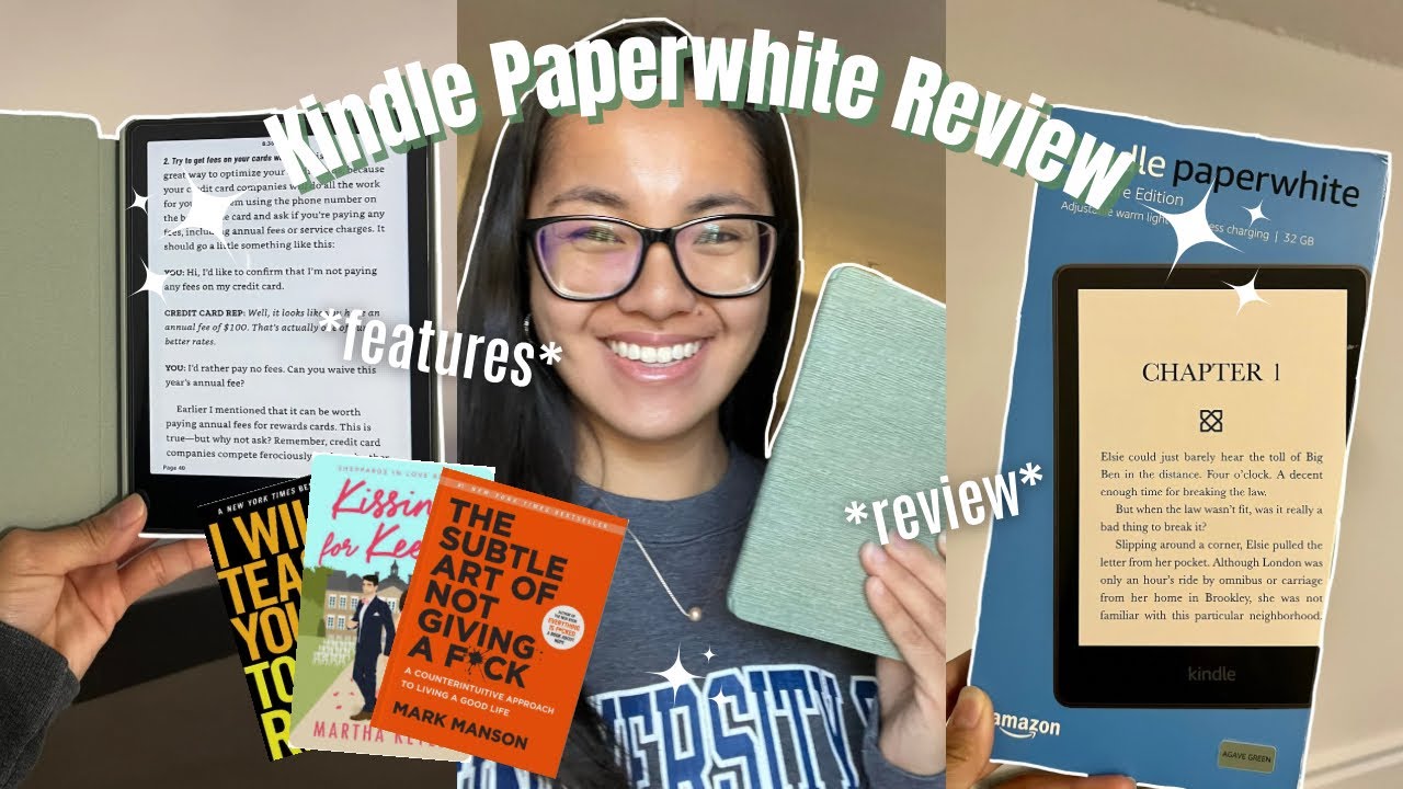 ОБЗОР KINDLE PAPERWHITE Signature Edition (11-го поколения) Как пользоваться, GoodReads, Kindle U...