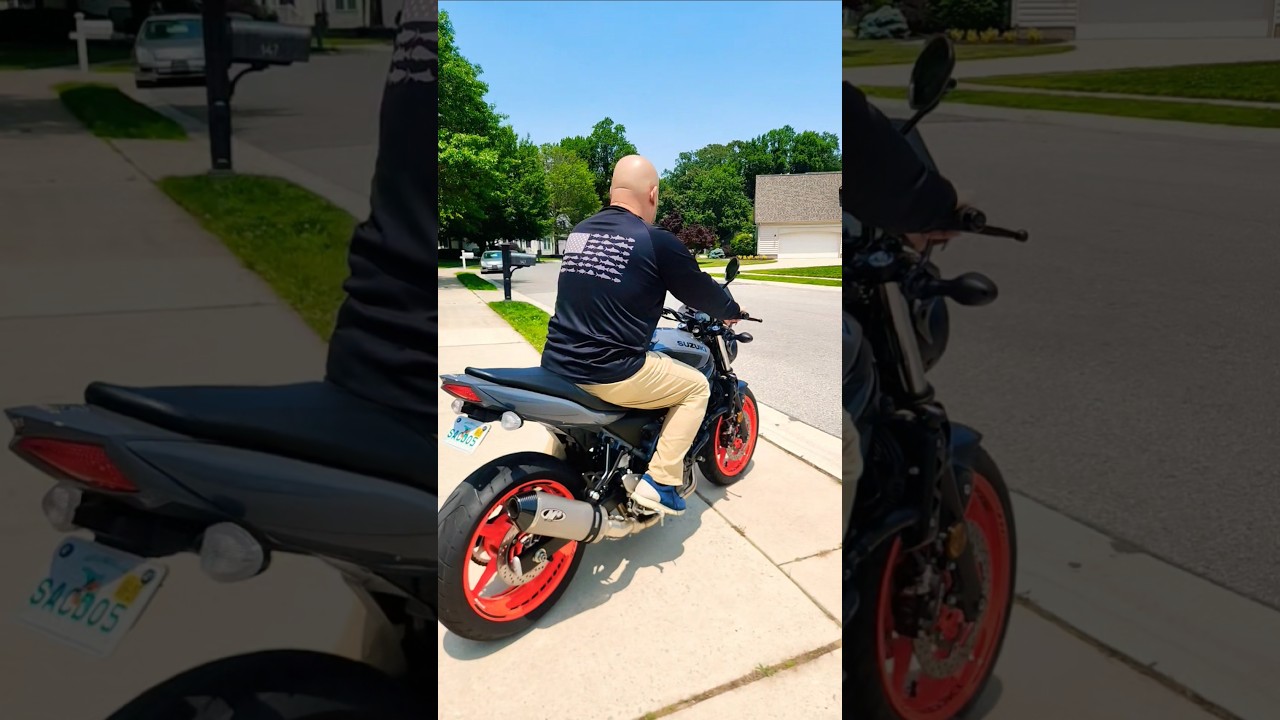 2023 Suzuki sv650 m4 exhaust