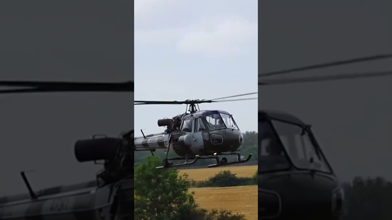 #helicopter #aircraft #westland #scout #military #chopper #rotorcraft #navy
