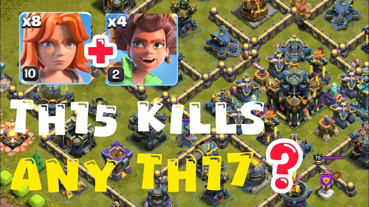 Th17 max 🤯 destroyed by Th15 | You can't Fail with this army 