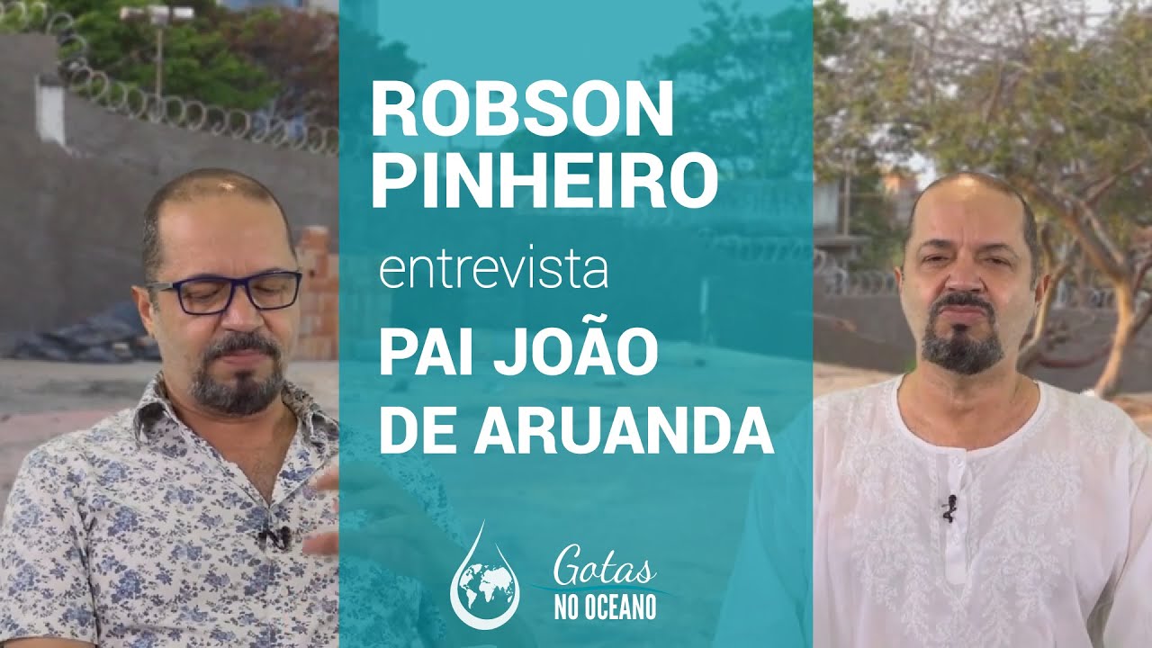 Robson Pinheiro entrevista o espírito Pai João de Aruanda