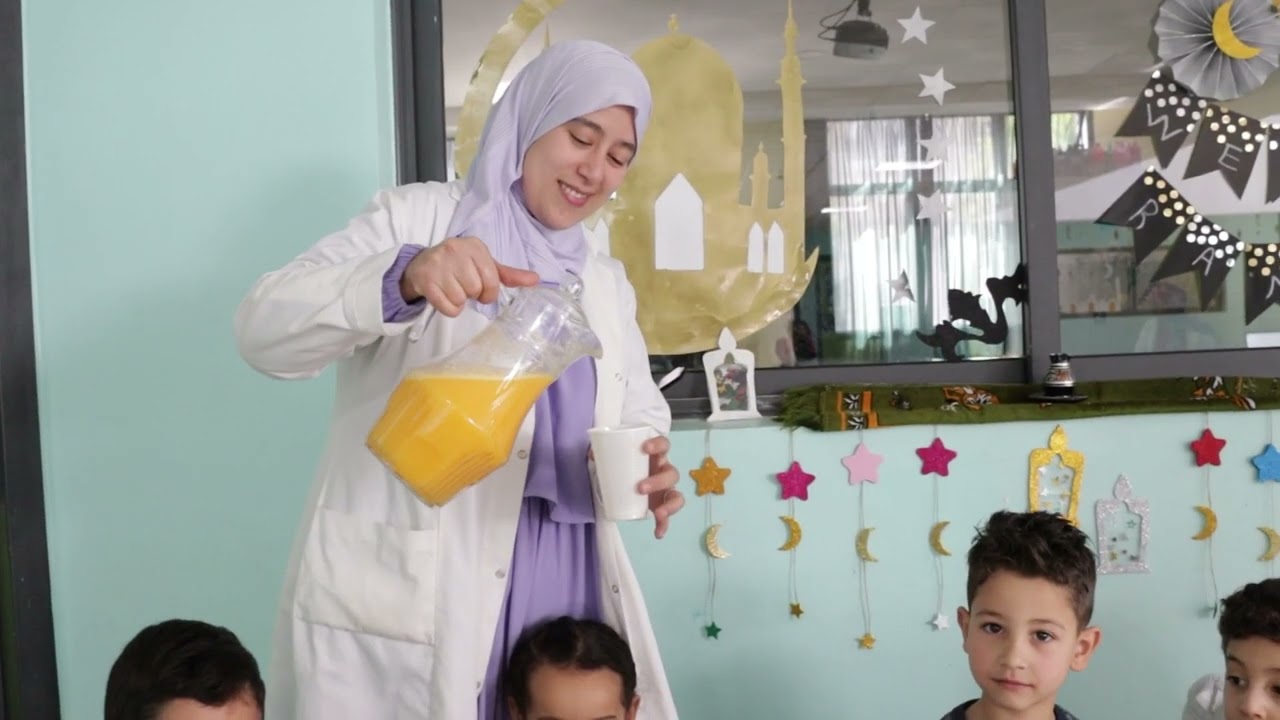تنظيم إفطار رمضاني رمزي لفائدة تلامذة مجموعة مدارس فاليريان