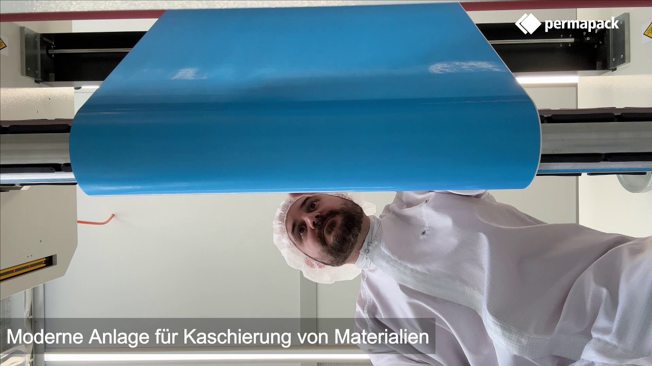 Reinraum für die Formstanzteil-Produktion bei Permapack