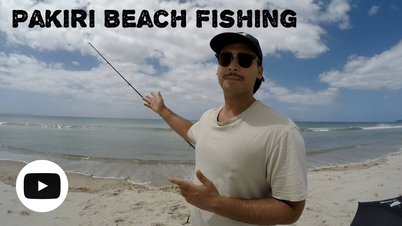 lil Fishing Session on Pakiri Beach // EP1 #BingchillingFishing #landbasedfishing #nz