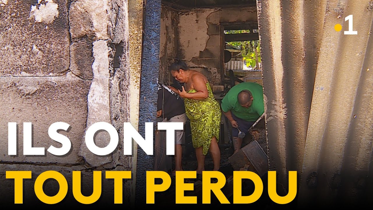 Maisons en flammes à Moorea : témoignages et élan de solidarité après le sinistre