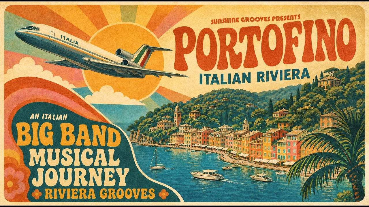 1970s ITALIAN RIVIERA MUSIC | Smooth Retro Grooves, Old Money Vibes, Big Band Playlist