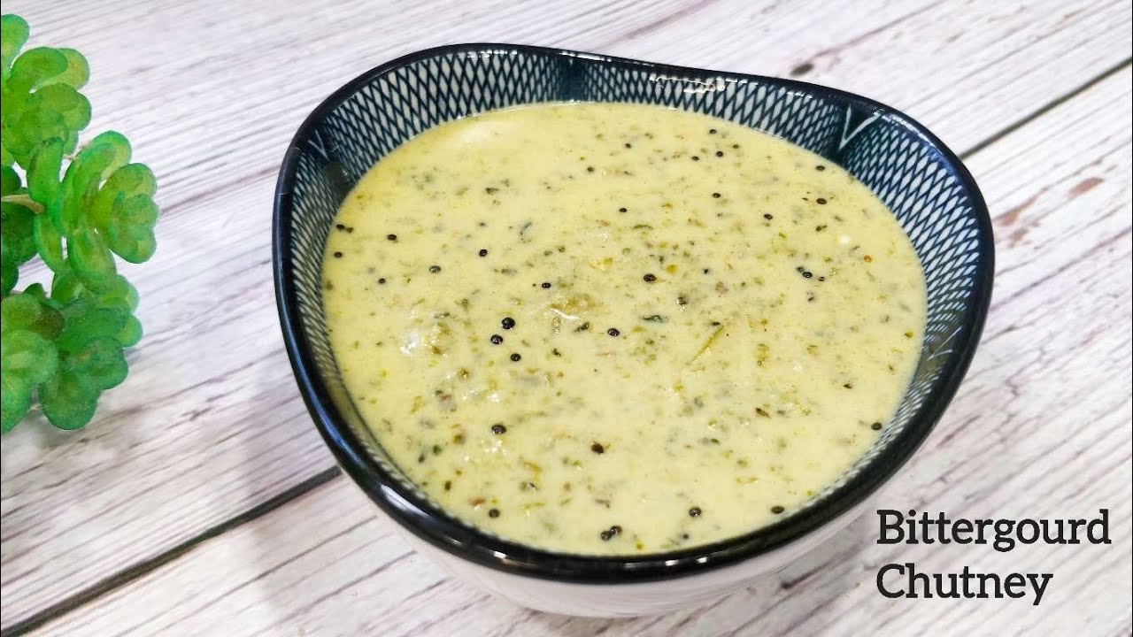 Goan Karatyache Raite | Healthy Karela Raita with Coconut and Yogurt