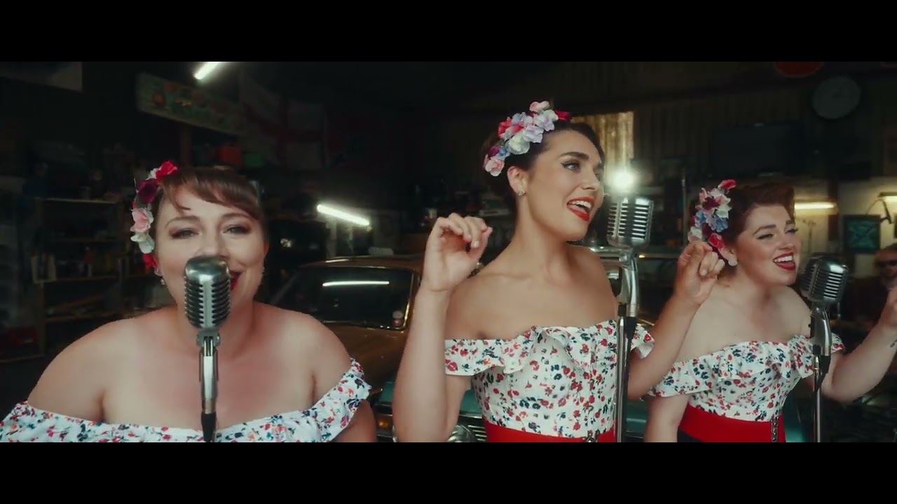 THESE BOOTS ARE MADE FOR WALKIN' - The Three Chordettes & J.S. & the Lockerbillies in collaboration.