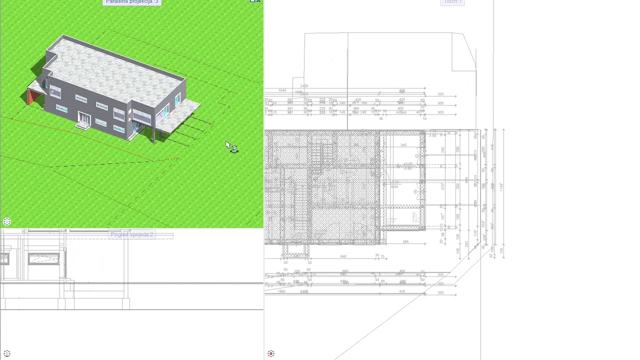 ALLPLAN 2019 Residential building time lapse project