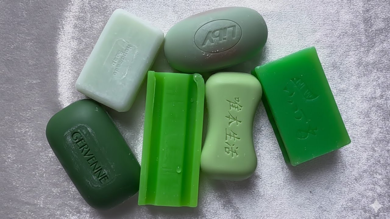 ASMR Soap Cutting Dry Soap Cutting ASMR Satisfying Sound ASMR No Talking Crispy Lovely Vintage Soap