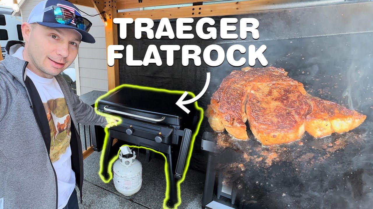 NEW Traeger FLATROCK Grill VS Prime RIBEYE Steak
