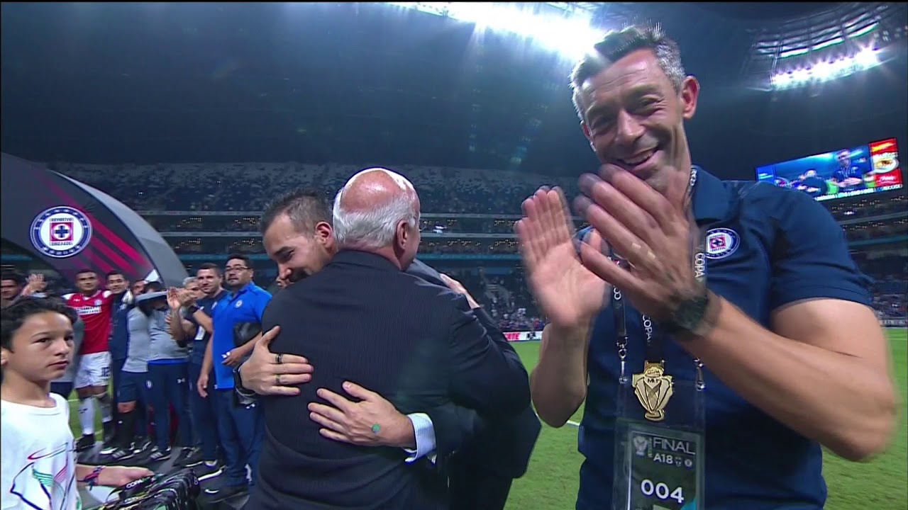 El Festejo del Azul campeón