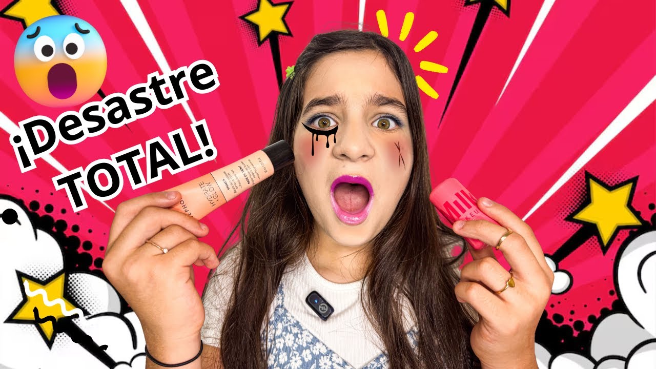 MAQUILLAJE EN DESORDEN 😱 SALIÓ MAL…