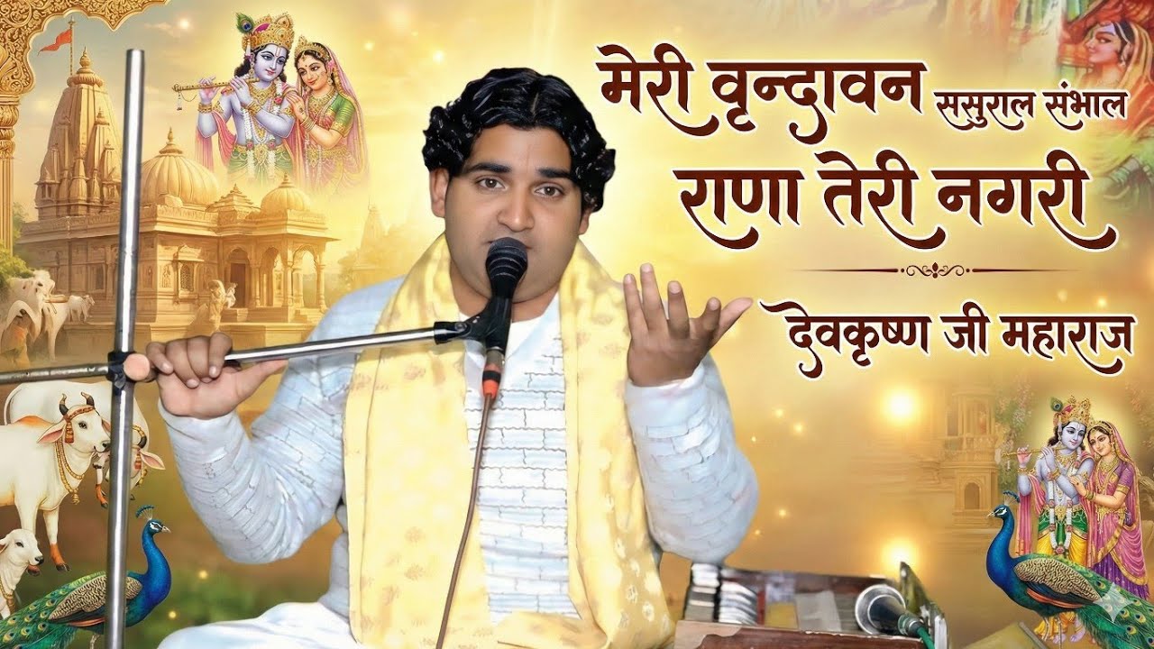 मेरी वृंदावन ससुराल संभाल – राणा तेरी नगरी | सुपरहिट कृष्ण भजन