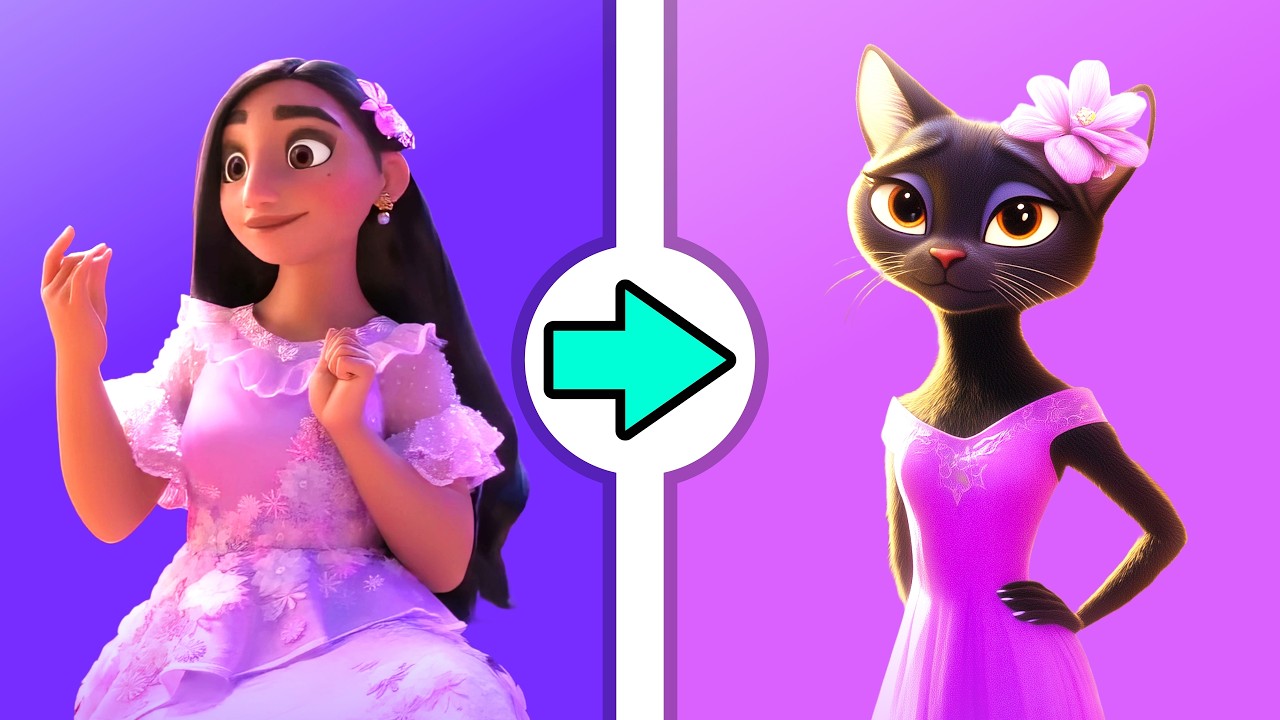 Encanto Characters As Animals