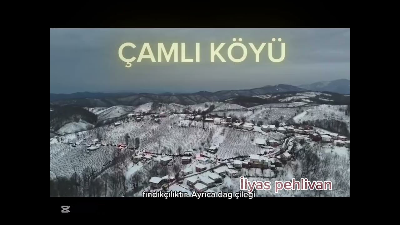 Çamlı köyü tanıtım