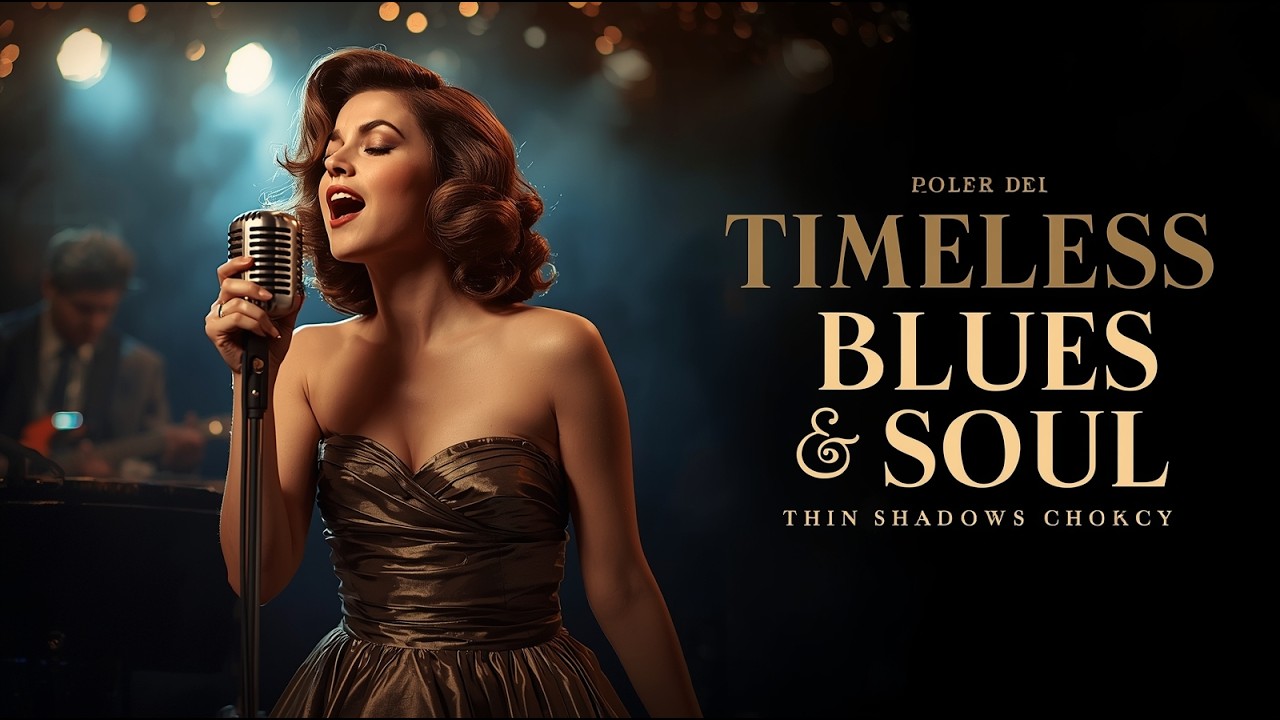The Soul of Blues Live 🎈 Timeless Blues & Soul Classics Sung by an Incredible Performer 🎶
