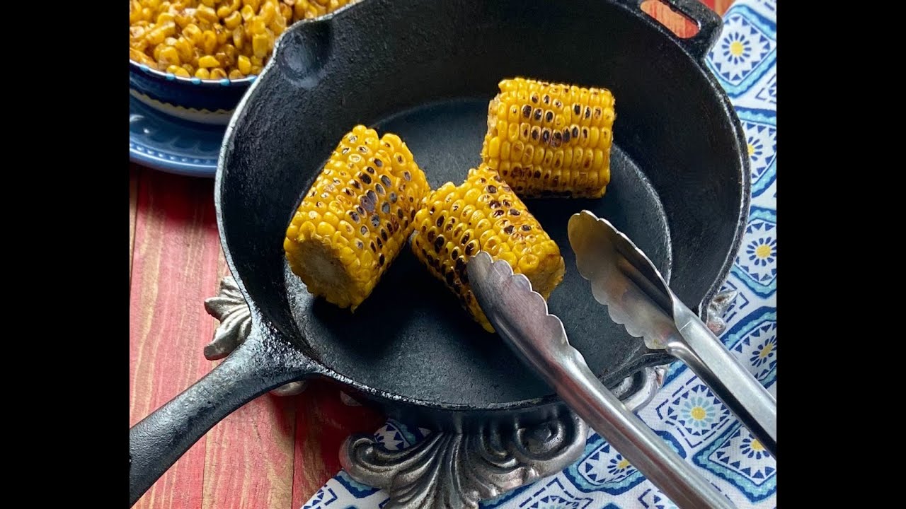 How to make roasted corn indoors!
