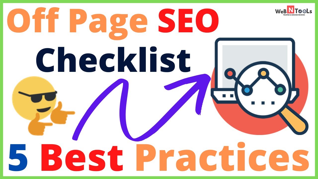Off Page SEO Checklist 2020 | 5 Best Practices