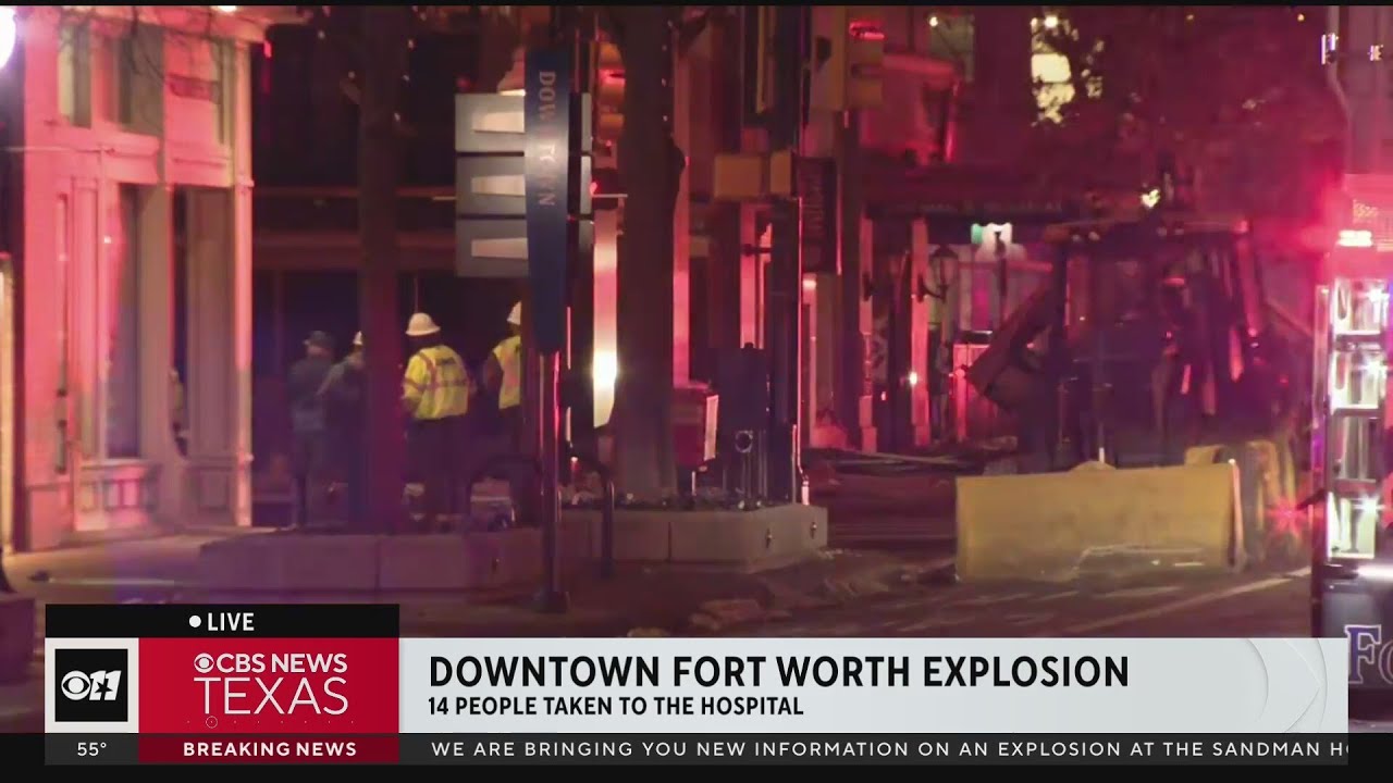 Explosion at Fort Worth hotel injures at least 20