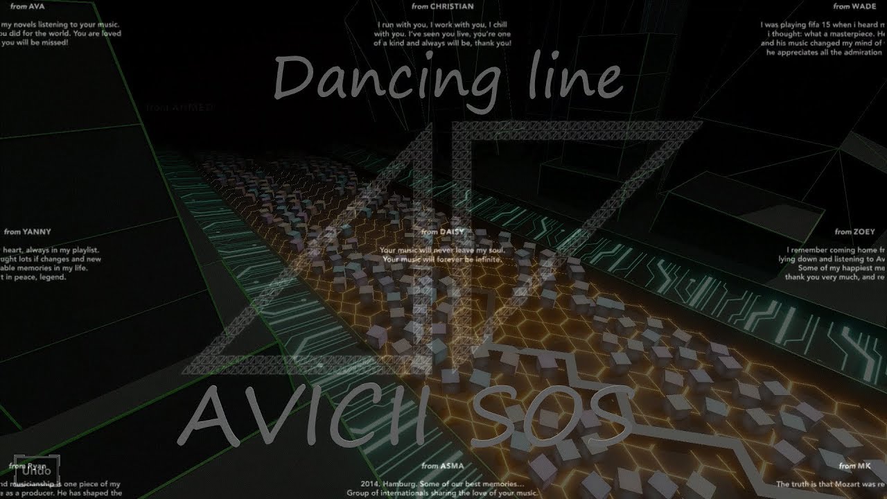 Dancing line SOS Avicii (Fanmade by 4125)