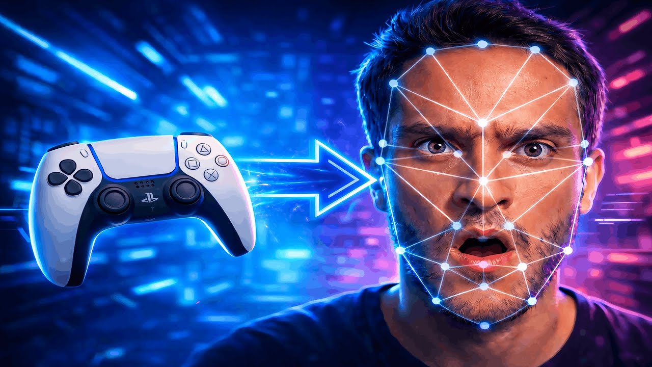 הפכתי את הפנים שלי לשלט PS5