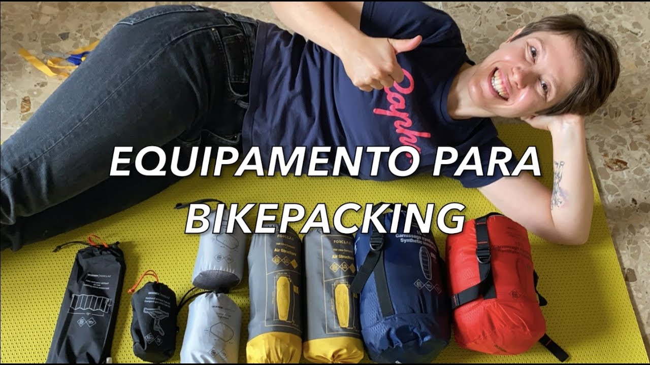 UNBOXING || KIT DE EQUIPAMENTO ULTRALIGHT DA DECATHLON PARA BIKEPACKING
