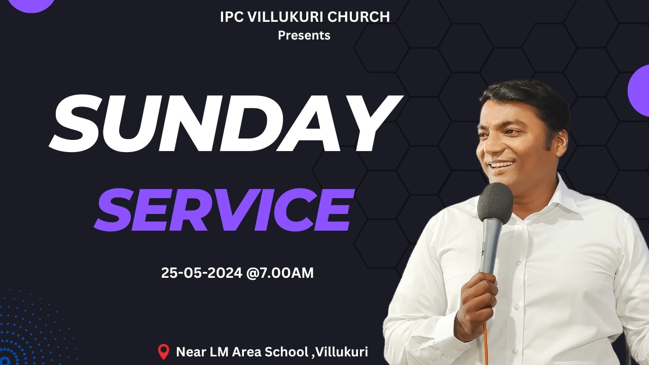 We Welcome You To Our Sunday Service | 01-03-2026 | Pr.Christopher Raj | IPC Villukuri |