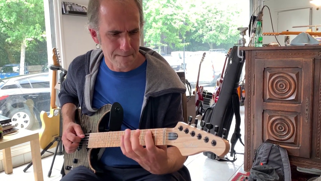 Nugz Blacky Custom Guitars present, Mathias-Desmier  in our workshop , Awesome !!!!