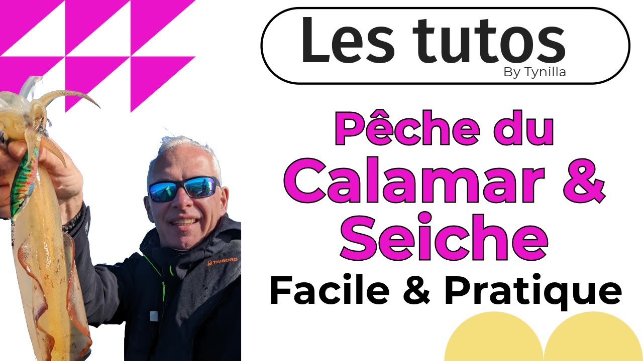 COMMENT pêcher le CALAMAR et la SEICHE - SQUID FISHING ( eging )