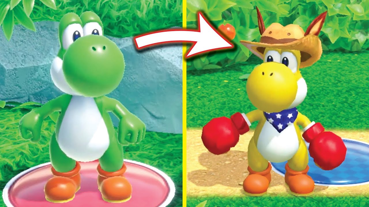 What if Kangaroo Yoshi was in Mario Party Superstars? [Custom Yoshis Mod]