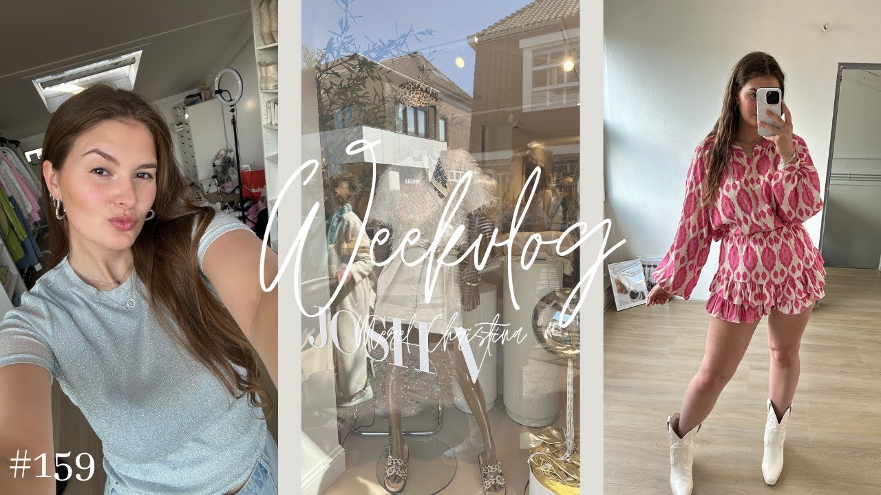 Shoplog 🛍️ Josh V Brandstore opening 🤩 Weer op inkoop 👗 || Weekvlog #159