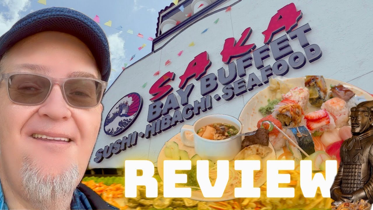 NEW NEXT TO DISNEY! | OSAKA BAY Asian Buffet, Has it ALL!