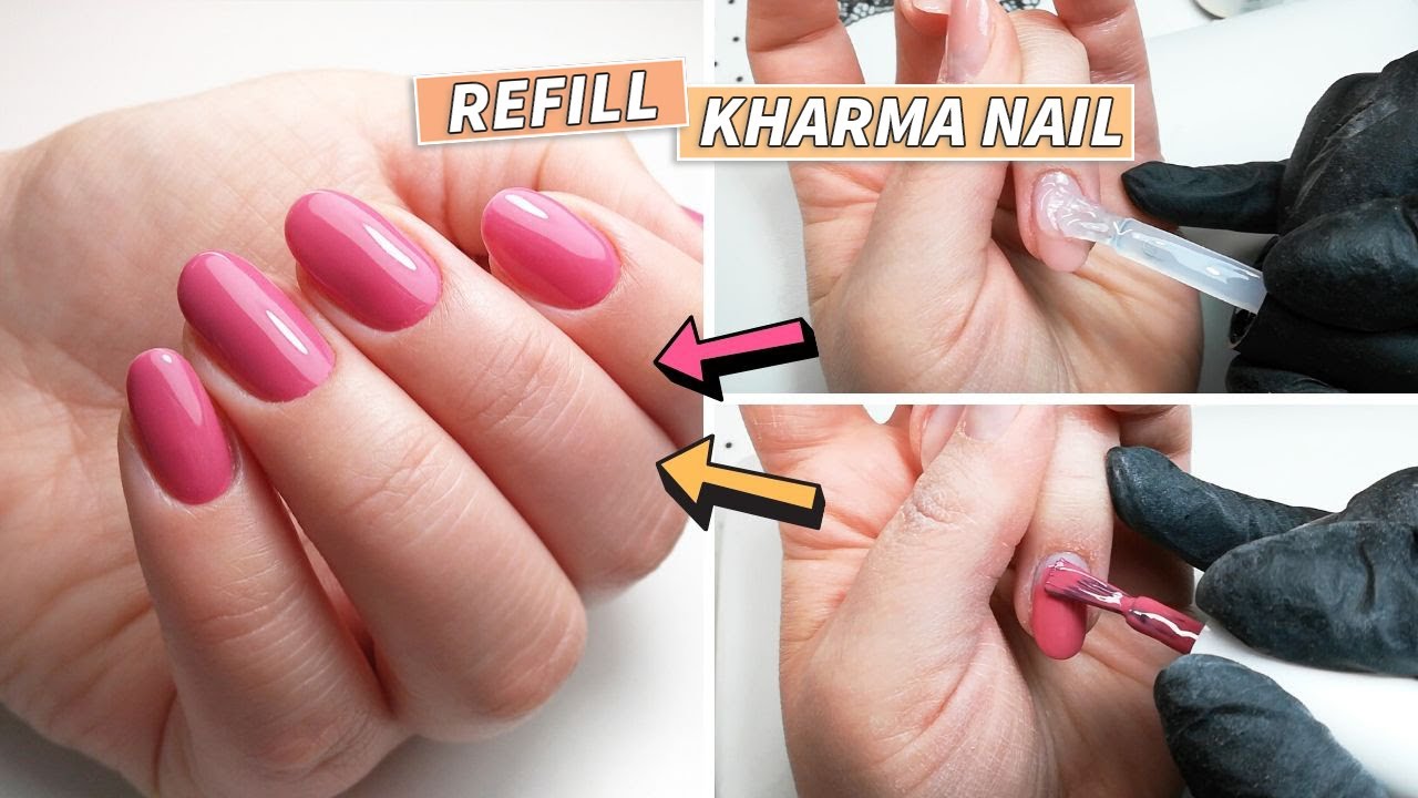 Come fare un refill veloce con gel costruttore in boccetta | prodotti KHARMA NAIL 💅 desmynails