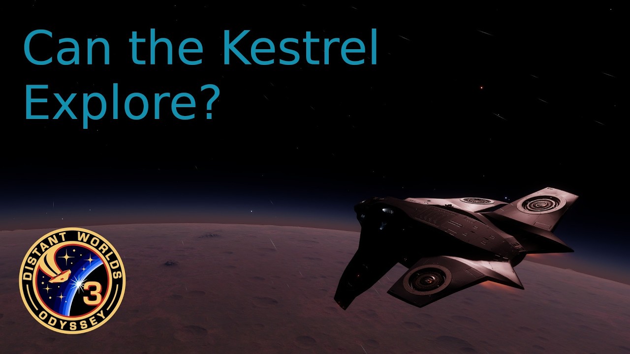 Elite Dangerous | Exploring, in a Kestrel ???